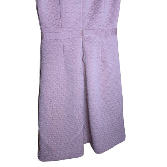 J. Crew Women's  Party Dress Geometric Triangle Design Dusty Pink Size 8 Tall - Picture 10 of 11